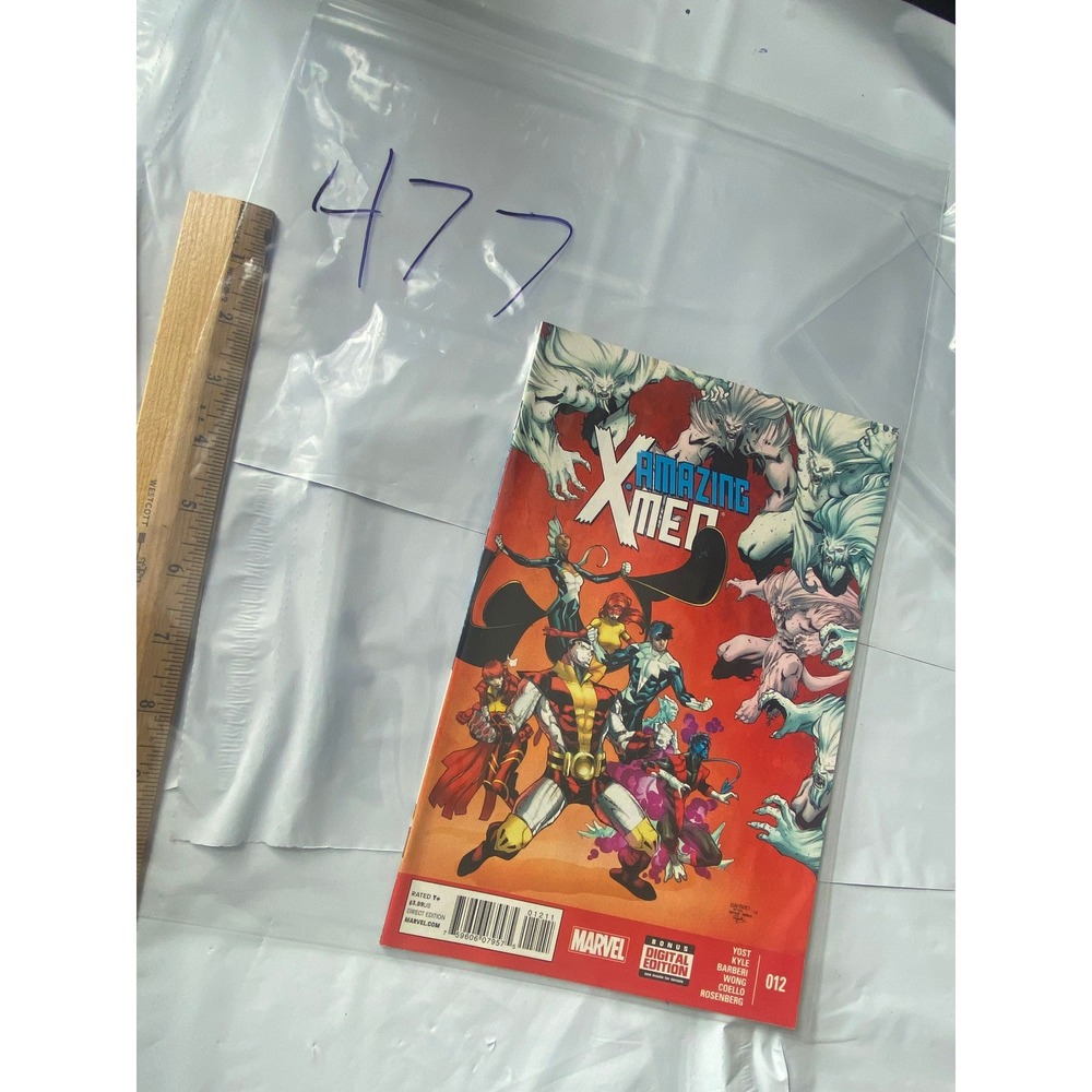 Amazing X Men Comic Book 12 Marvel Comics Yost Kyle Barbera Wong Coello